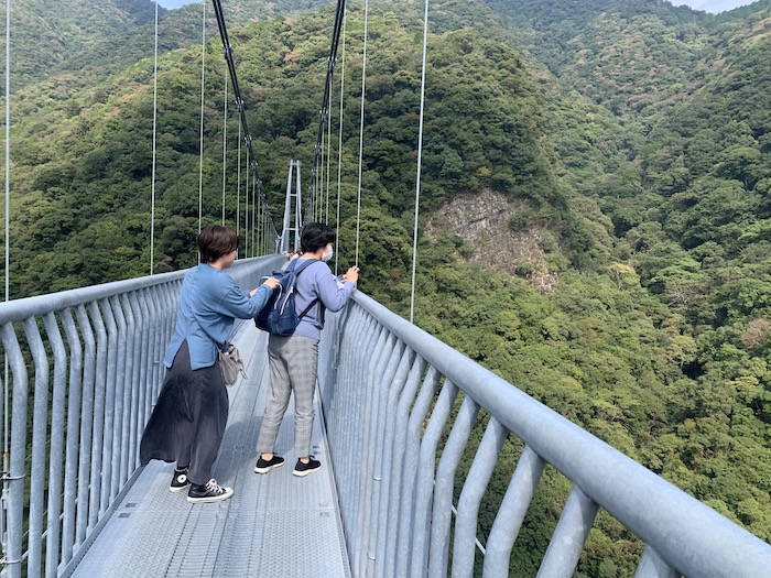 綾の大吊橋の写真
