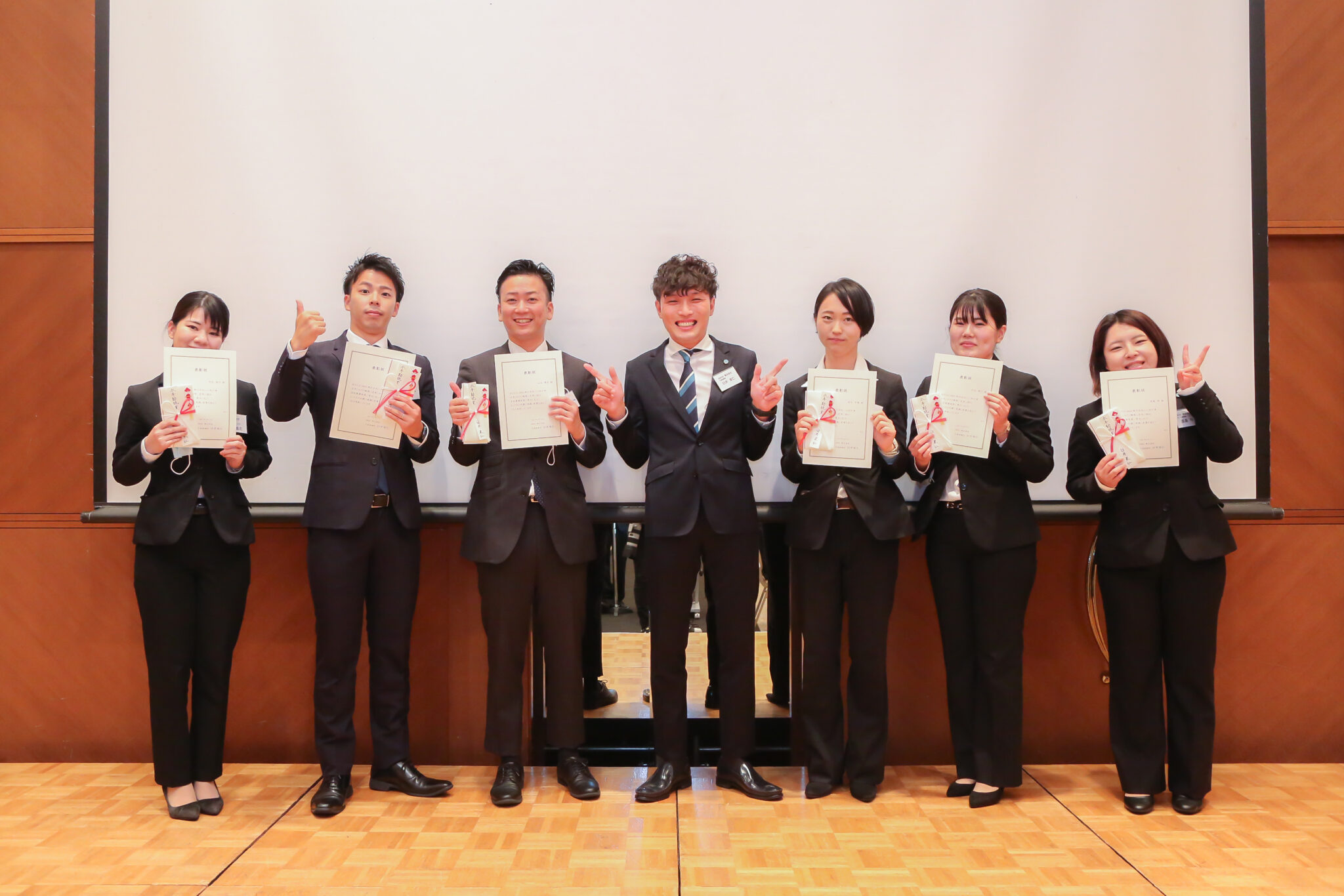 SAKAI株式会社 第27期経営計画発表会 永年勤続表彰 5年