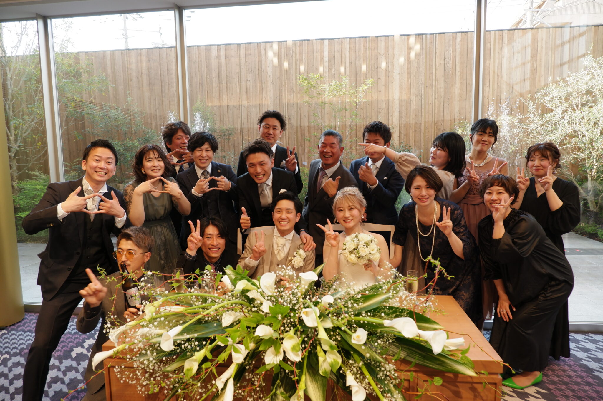 SAKAI新築営業 田染さんの結婚式
