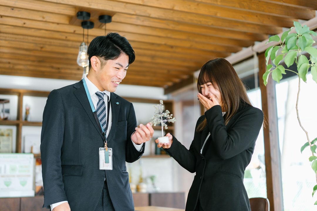 SAKAIとの出会い｜WEB ・広報 / 採用担当 戸髙 琉南｜大分市の工務店 SAKAI株式会社 リクルート新卒採用情報