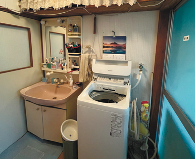 洗面化粧台 Before